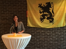 Yoleen Van Camp spreekt in Balen