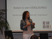 Els Bosch spreekt over tabakverslaving.